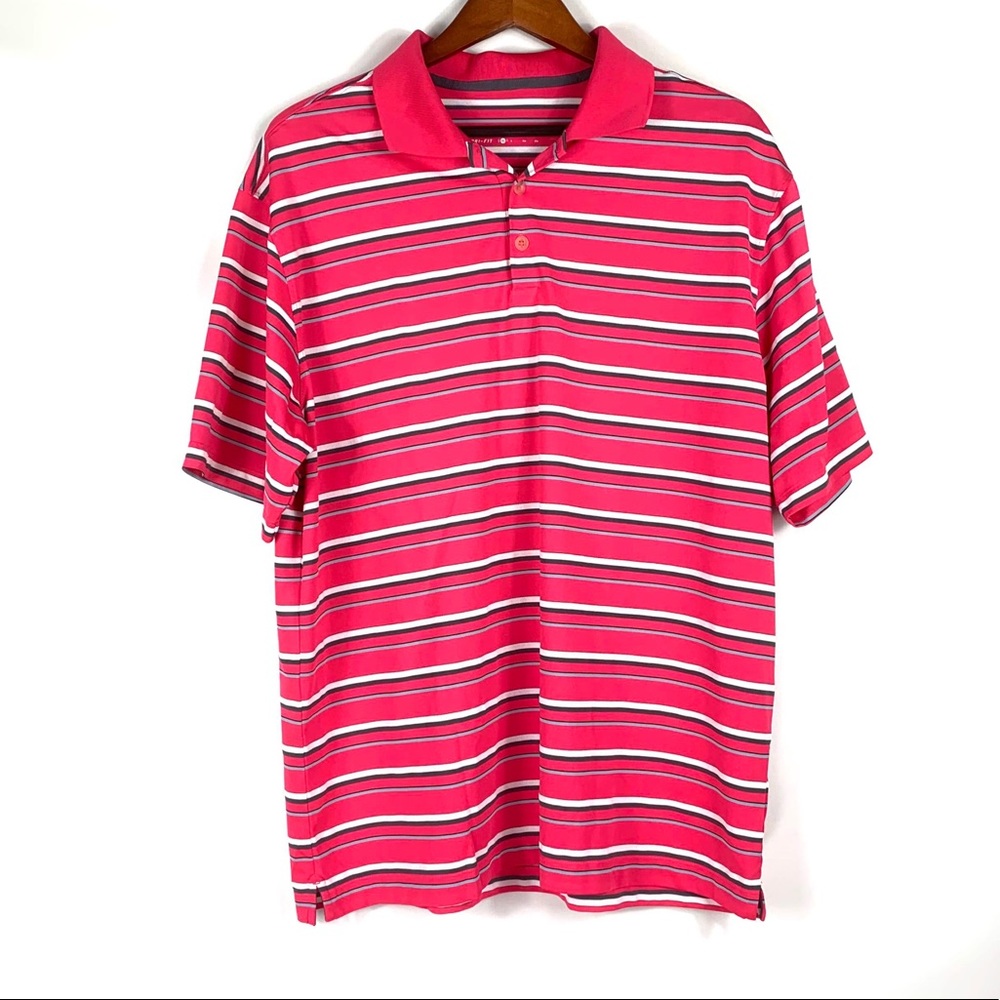 Nike Golf Dri-Fit Pink Polo Shirt Size XL